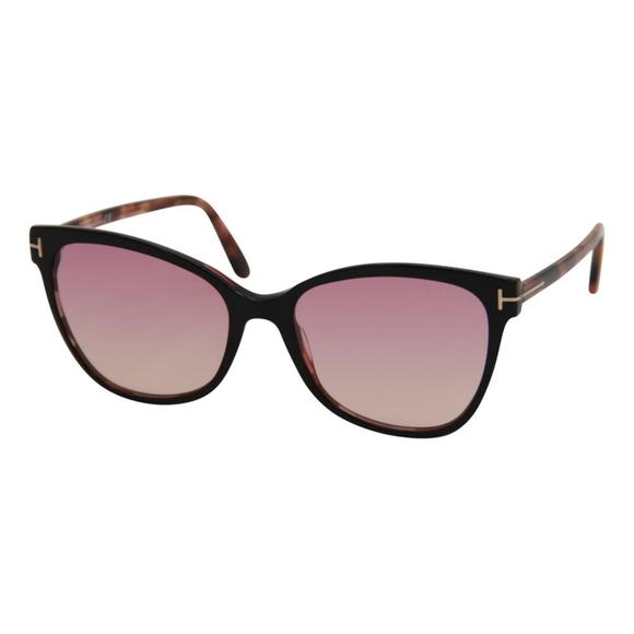 NEW TOM FORD TF844 05T PINK  BROWN HAVANA CAT EYE WOMEN SUNGLASSES TOM FORD - Picture 2 of 5